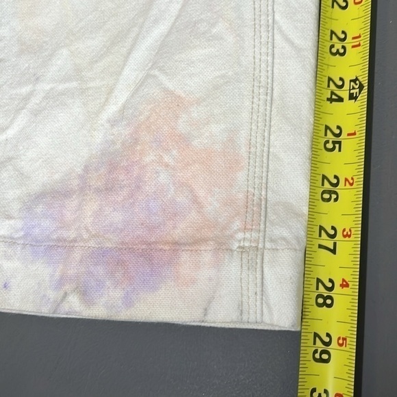 EUC We The Free • Love Alive Boyfriend Jeans Floral embroidered Painter Pant 27 - Picture 13 of 13